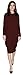 Baby'O Women's Long Sleeve Comfy Cover-Up Midi Dress