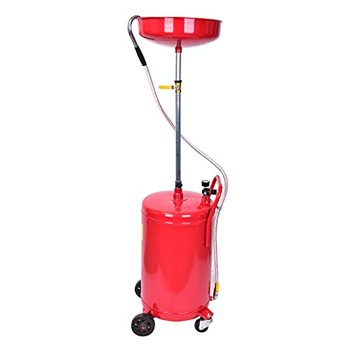Aain® 18 Gallon Adjustable Waste Oil Drain Tank Portable Oil Lift Drain
