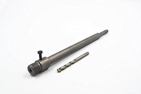Generic 320mm Length Wall Hole saw Tool SDS Plus Square Shank Drill Arbor w Twist Bit