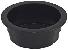 World Pet Heavyweight Crock Pet Bowl, Medium, Black