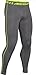 Under Armour Men's HeatGear Armour Compression Printed Leggings Grey/Green Large