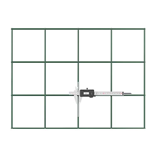 BBGS PVC Beschichtet Drahtgitterzaun, 1,2 M Höhe Hardware-Stoff, SchweiÃdrahtkäfig Hühnerzaun, für Kaninchenhaus, Ente, Gemüsegarten (Color : 2.3mm Wire Diameter)