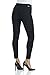 Rekucci Women's Ease into Comfort Slim Ankle Pant with Snaps