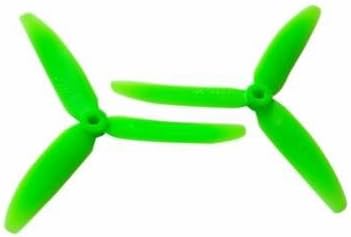 Gemfan 5x3 5030 3-Leaf Propeller CW/CCW For 250 Frame Kit/green