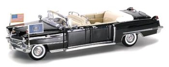 1956 Cadillac Presidential Limo diecast model car 1:24 scale die cast by Yat Ming