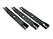 MowerPartsGroup (3) Hi Lift Blades Fits Hustler 52" Raptor Replaces 795526 603995 783753 primary