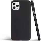 totallee Thin iPhone 11 Pro Case, Thinnest Cover Ultra Slim Minimal - for Apple iPhone 11 Pro (2019) (Frosted Black)