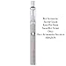 WP | Premium Slim Hemp Oil Pen | Relaxation Inhaler Aromatherapy Diffuser | Helps Reduce Stress & Anxiety | Silver Complete Kit