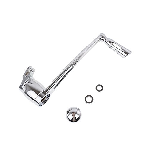 Motorcycle Chrome Deep Cut Brake Arm Kit Shift Lever Shifter Pegs For Harley Touring 2014-2016