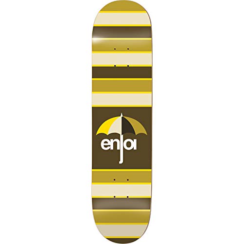 Stripes Brown Skateboard Deck - 8.25" X 31.8"