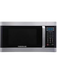 Farberware Countertop Microwave 1100 Watts, 1.6 cu ft - Smart Sensor Microwave Oven With LED Lighting and Child Lock - Perfect for Apartments and Dorms - Easy Clean - Stainless Steel