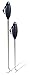 Jaccard Original Combo Set Wooden Gift Box,19-Inch/12-Inch, Plastic Handles, Stainless Steel Pigtail Food Flipper, Barbeque Hook