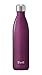 S'well Stainless Steel Bottle-25 Fl Oz-Sangria Triple-Layered Vacuum-Insulated Containers Keeps Drinks Cold for 54 Hours and Hot for 26-with No Condensation-BPA Free Water Bottle, 25oz