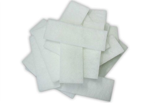 LTWHOME Compatible with Polyester Filter Pad Fit For Fluval U3 Filter(Pack of 50)