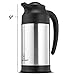 Stainless Steel Thermal Coffee Carafe Thermos｜Insulated Hot & Cold Beverage Pitcher Dispenser w/Milk Server ｜24 OZ. 3 CUP Small Design for Easy Handle & Travel ｜Twin Pack