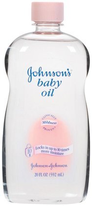 Johnson's Baby Oil - 20 fl oz (Quantity of 4)