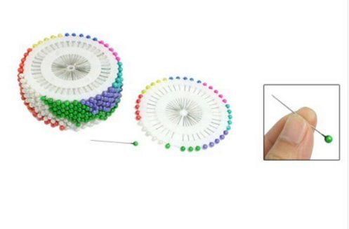 Head Pins / Push pins – 520 Pieces with Multi Color Head Pins / Push pins – 520 Pieces with Multi Color