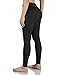 ODODOS Women’s Mid Waisted Tummy Control Yoga Pants,Full-Length Leggings with Inner Pockets,Black,XX-Largethumb 3