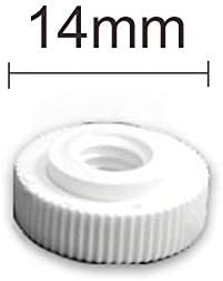 Suction Cups - 20 Pack of 40mm Clear Plastic Sucker Pads with Screw and Nut. 10mm long M4 thread - Image 4
