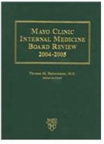 Download Mayo Clinic Internal Medicine Board Review, 2004-2005 PDF