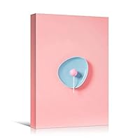 Canvas Wall Art Served Lollipop Chic Citrus Colorful Fruit Kitchen Multicolor Photography - 12x18 inches