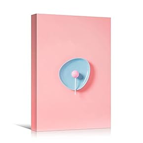 signwin Canvas Wall Art Served Lollipop Chic Citrus...