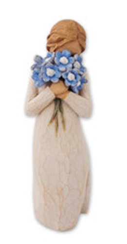 title=Willow Tree 26454 Non Dimenticarti di Me Resina, Design di Susan Lordi, 13.5 cm