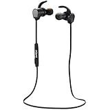 Bluetooth Headphones, Wireless Magnetic Earbuds aptX Bass Stereo Earphones, IPX5 Splash Proof Secure Fit Sport Earphones bluetooth 4.1 in ear Running workout Headset Built-in Mic headset MICMI (1pack)