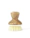 Full Circle Bubble Up Bamboo Dish Brush, Wooden brown primary