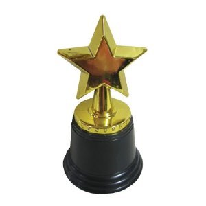 4.5" STAR TROPHY (12 pack)