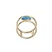 Metmejiao Fashion Jewelry Women 18K Gold Filled Huge Turquoise Wedding Anniversary Ring Gift (8)
