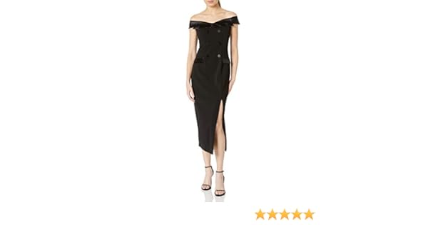 tuxedo dress midi