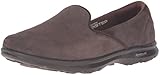 Skechers Performance Women's Go Step Cheery Walking Shoe, Chocolate Suede, 8 M US