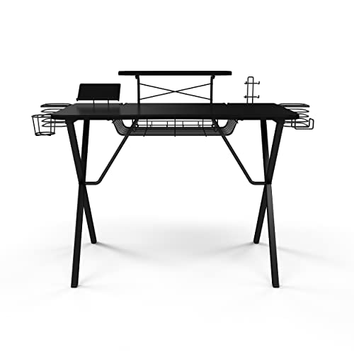 Atlantic Gaming Desk Pro CarbonFiber Laminated Desktop, HeavyDuty X