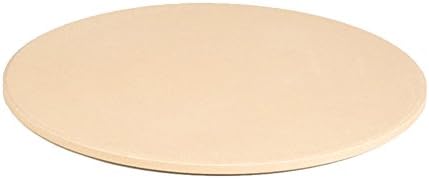 Dofover 12" Round Cordierite Pizza Grilling Stone, Baking Stone, Pizza Pan, Perfect for Oven, BBQ and Grill (12 Inch)