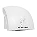 Alpine Hazel Automatic Hand Dryer | ABS Polycarbonate Hands Drying Device | Ultra-Quiet High Speed Hot Air Hand Blower | No Touch Operation | Easy & Fast Installation | With Infrared Sensor