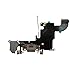 COHK USB Charging Port Dock Flex Cable with Microphone and Headphone Audio Jack Replacement for iPhone 6s 4.7 inchs Grey