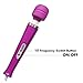 Wired Powerful Handheld Electric Massager, Personal Therapy Massager for Sports Recovery, Muscle Aches, Body Pain (Purple)