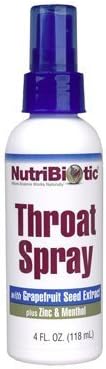 Nutribiotic Nutribiotic Throat Spray, 4 Fluid Ounce
