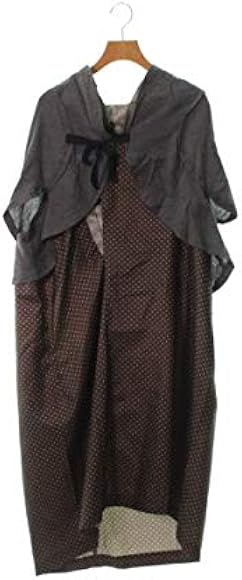 Amazon Tricot Comme Des Garcons トリココムデギャルソン ワンピース レディース グレーx茶x白 ドット 0615 S 中古 ワンピース チュニック 通販