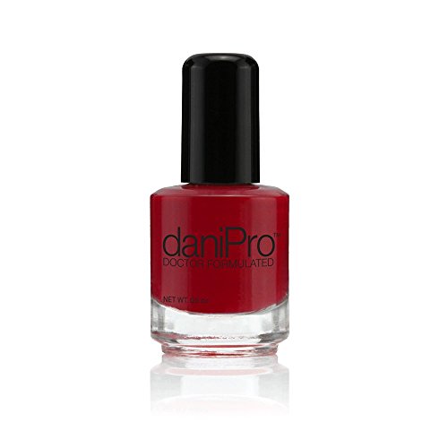 daniPro Doctor Formulated Nail Polish â€“ Always Be True â€“ Deep Red