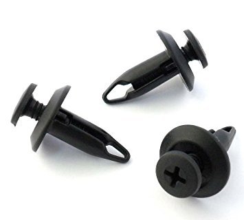 6mm Hole Plastic Rivet Trim Panel Retainer Clips