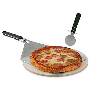 Mr. Bar-B-Q® Grill Stone 3 Piece Pizza Stone Kit