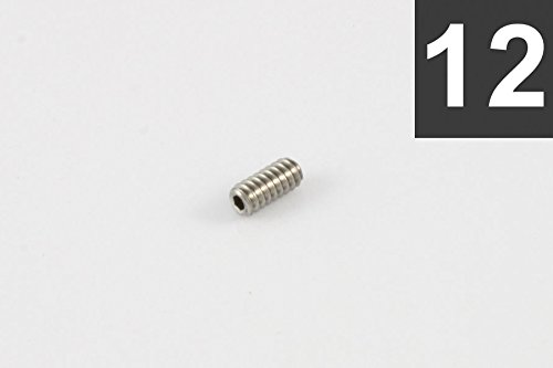Allparts GS-0379-005 Pack of 12 Bridge Height Screws