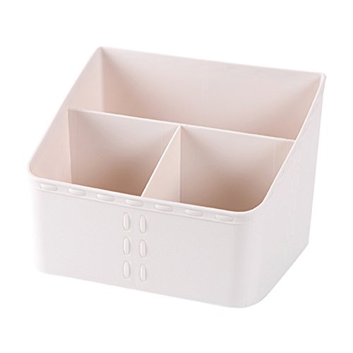 XICHENGSHIDAI Multi-zone cosmetic storage box dresser storage box Desktop plastic stationery skin care product box