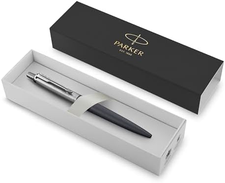 Jotter XL Kugelschreiber | Primrose Matte Blue | Mittlere Spitze | Blaue Tinte | Geschenkbox