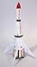Lindberg 1:200 Scale Mars Probe Communication Satellite Rocket