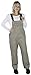 Rosies Work Wear Overalls for Women| Work & Gardening Cotton Bib Overalls with Knee Pads & Multiple Tool Pockets (Small, Tan)
