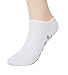 10 Pack Men's Low Cut Socks Thin Cotton No Show Sock (White)