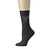ShenigonSkull Painting Casual Walking Crew Socks